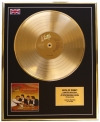 WESTLIFE /LTD. EDITION CD GOLD DISC/RECORD/ ...ALLOW US TO BE FRANK