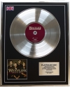 WESTLIFE /LTD EDITION CD PLATINUM DISC/RECORD/ THE LOVE SONGS