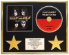 KISS /CD DISPLAY/LIMITED EDITION/COA/ THE BEST OF KISS