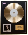 AVICII /LTD. EDITION CD GOLD DISC/RECORD/ TIM