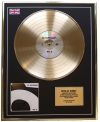 ED SHEERAN /LTD. EDITION CD GOLD DISC/RECORD/ NO.6 COLLABORATIONS PROJECT