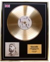 TOM WALKER /LTD. EDITION CD GOLD DISC/RECORD/ WHAT A TIME TO BE ALIVE