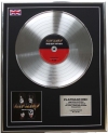 KISS /LTD EDITION CD PLATINUM DISC/RECORD/ THE BEST OF KISS