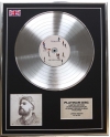 TOM WALKER /LTD EDITION CD PLATINUM DISC/RECORD/ WHAT A TIME TO BE ALIVE