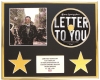 BRUCE SPRINGSTEEN /CD DISPLAY/LIMITED EDITION/COA/ LETTER TO YOU