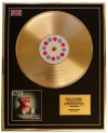MCFLY /LTD. EDITION CD GOLD DISC/RECORD/ YOUNG DUMB THRILLS
