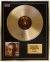 NAS /LTD. EDITION CD GOLD DISC/RECORD/ IT WAS WRITTEN