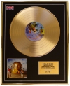 TRAVIS SCOTT /LTD. EDITION CD GOLD DISC/RECORD/ ASTROWORLD