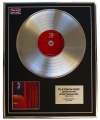 EMINEM /LTD EDITION CD PLATINUM DISC/RECORD/ MUSIC TO BE MURDERED BY