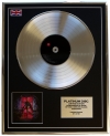 LADY GAGA /LTD EDITION CD PLATINUM DISC/RECORD/ CHROMATICA