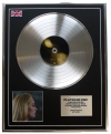 ADELE /LTD EDITION CD PLATINUM DISC/RECORD/ 30