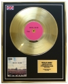 OASIS /LTD. EDITION CD GOLD DISC/RECORD/ TIME FLIES... 1994-2009