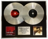 GEORGE MICHAEL/Double Platinum Disc Record Display Ltd Edition SONGS FROM THE LAST CENTURY & 25
