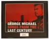 GEORGE MICHAEL/FRAMED PHOTO
