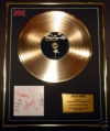 DIRTY PRERTTY THINGS/CD GOLD DISC/RECORD/SIGNED/COA