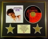 ARETHA FRANKLIN/CD DISPLAY/ LIMITED EDITION/COA/I NEVER LOVED A MAN THE WAY I LOVE YOU