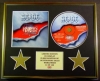 AC/DC/CD DISPLAY/ LIMITED EDITION/COA/THE RAZORS EDGE