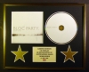 BLOC PARTY/CD DISPLAY/ LIMITED EDITION/COA/SILENT ALARM