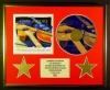 GARY MOORE/CD DISPLAY/ LIMITED EDITION/COA/1982 BALLADS & BLUES 1994