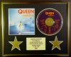 QUEEN/CD DISPLAY/LIMITED EDITION/COA/LIVE AT WEMBLEY '86