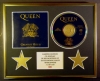 QUEEN/CD DISPLAY/LIMITED EDITION/COA/GREATEST HITS II