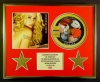 SHAKIRA/CD DISPLAY/LIMITED EDITION/COA/LAUNDRY SERVICE