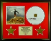 SNOW PATROL/CD DISPLAY/LIMITED EDITION/COA/WHEN IT'S ALL OVER WE STILL HAVE TO CLEAR UP