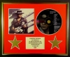 STEVIE RAY VAUGHAN/CD DISPLAY/LIMITED EDITION/COA/AND DOUBLE TROUBLE TEXAS FLOOD