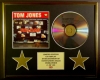 TOM JONES/CD DISPLAY/LIMITED EDITION/COA/RELOAD