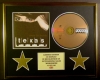 TEXAS/CD DISPLAY/LIMITED EDITION/COA/WHITE ON BLONDE