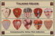 TALKING HEADS COMMEMORATIVE GUITAR PICK COLLECTION