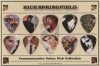 RICK SPRINGFIELD/COMMEMORATIVE GUITAR PICK COLLECTION