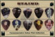 STAIND/COMMEMORATIVE GUITAR PICK COLLECTION