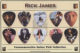 RICK JAMES COMMEMORATIVE GUITAR PICK COLLECTION